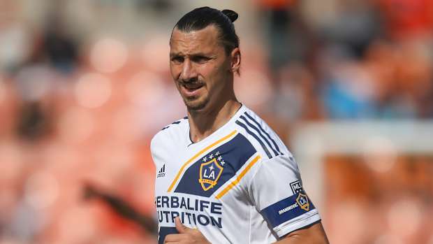 LA Galaxy's Zlatan Ibrahimovic